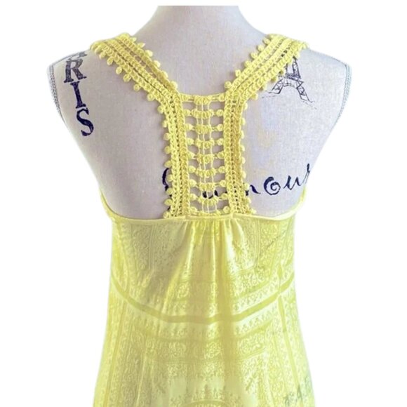 Charlotte Russe Vintage Y2K Scoop Neck Racerback Tank Top Size Small - Picture 2 of 5